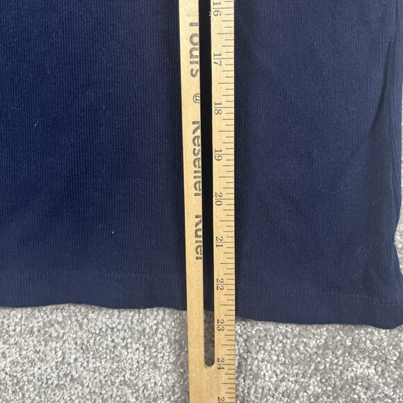 Lauren Ralph Lauren Blouse Womens Medium V Neck Minimalist Rayon Blend Stretch - Picture 9 of 12